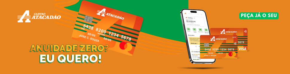 Banners Atacadão cartão