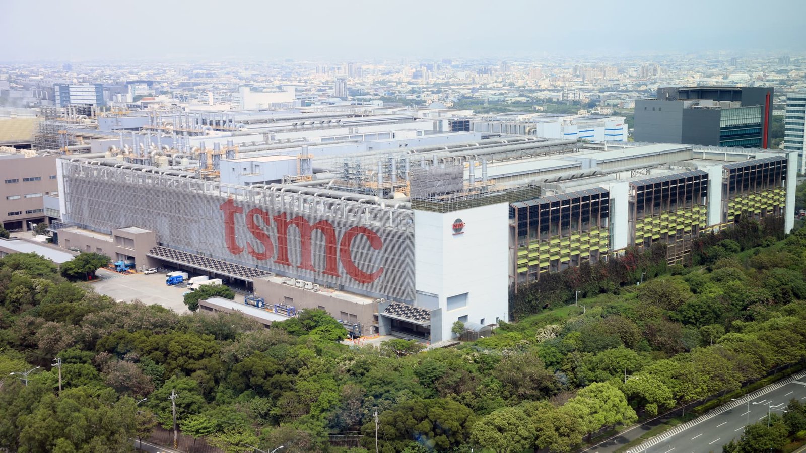 Fábrica da TSMC em Taiwan