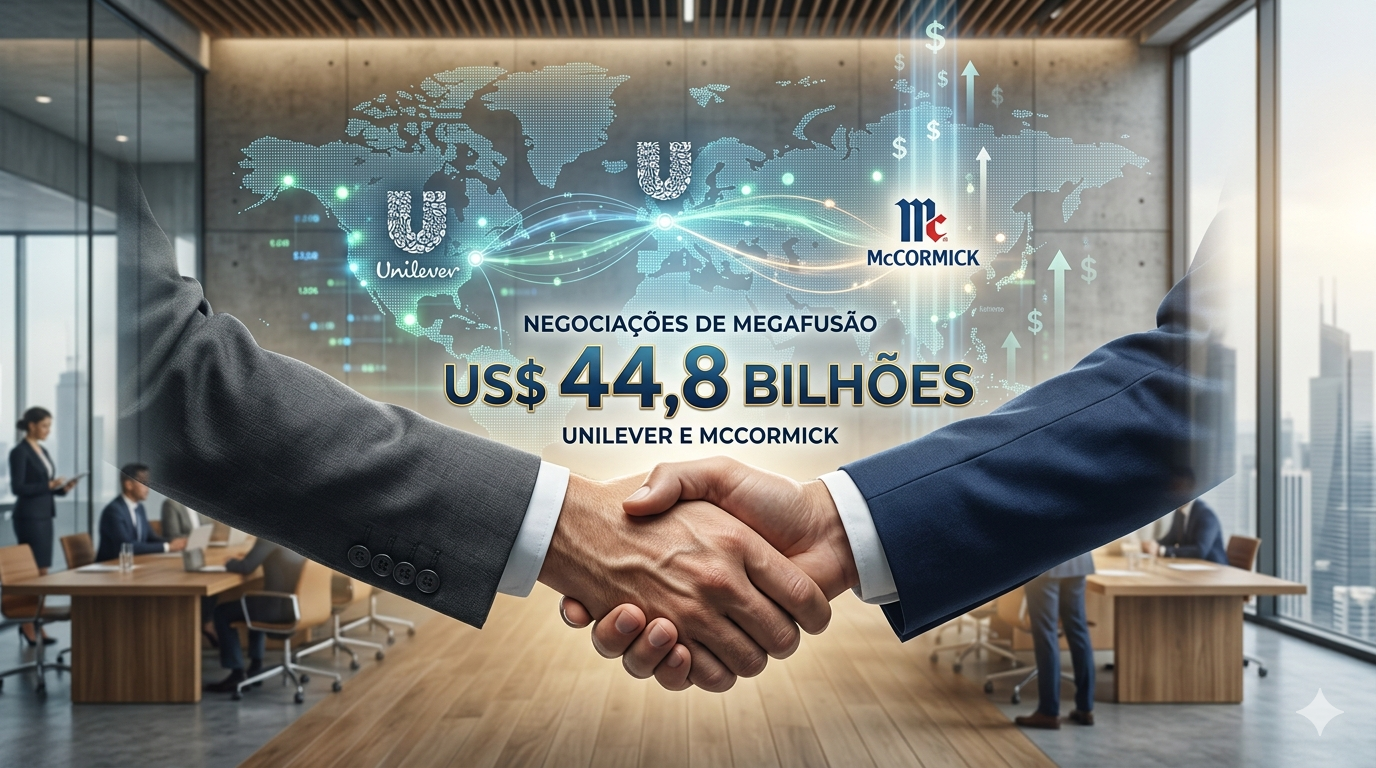 Unilever Avança em Negociações para Megafusão de US$ 44,8 Bilhões com a McCormick